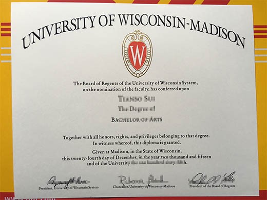 University of Wisconsin–Madison Degree
