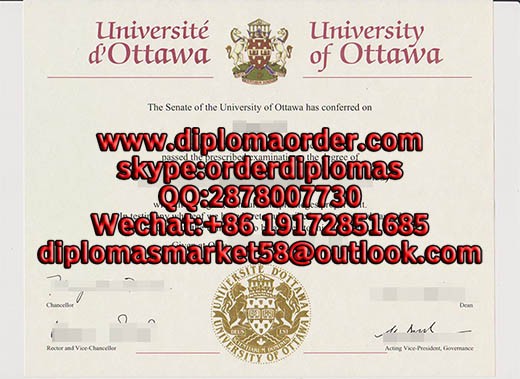 Fake University of Ottawa degree,fake transcripts.