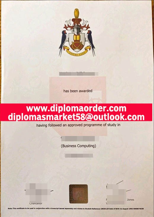 Staffordshire University degree