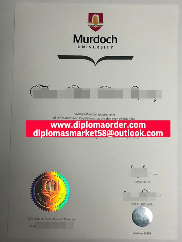 Murdoch University degree,Murdoch University diploma.
