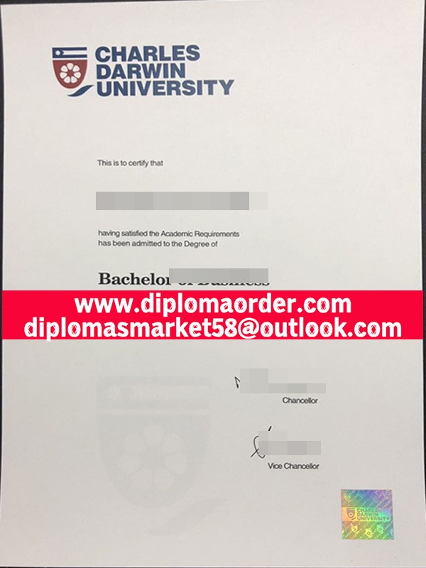 Fake Charles Darwin University degree